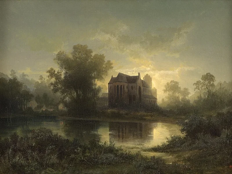1833-Hermann Bennekenstein - Monastero di Chorin
